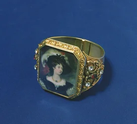 Bracelet avec miniature de Charlotte, Duchesse de Northumberland